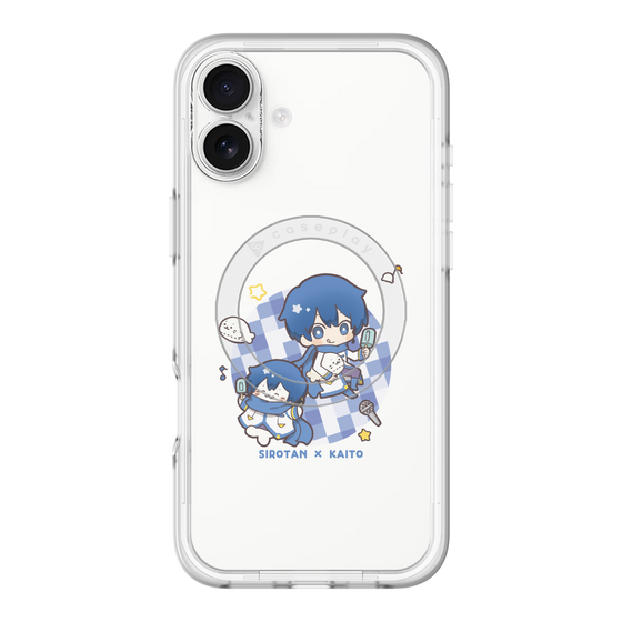 スリムプロテクションプレミアムケース with MagSafe［ しろたん×初音ミク - しろたん×KAITO ］