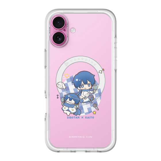 スリムプロテクションプレミアムケース with MagSafe［ しろたん×初音ミク - しろたん×KAITO ］
