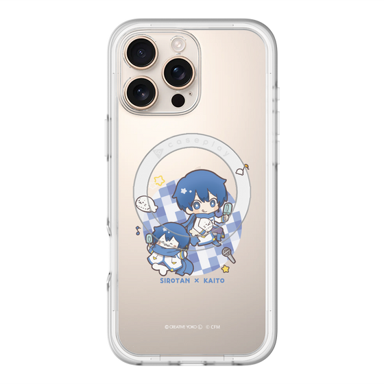 スリムプロテクションプレミアムケース with MagSafe［ しろたん×初音ミク - しろたん×KAITO ］