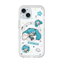 スリムプロテクションプレミアムケース with MagSafe［ しろたん×初音ミク - ステッカー ］