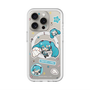 スリムプロテクションプレミアムケース with MagSafe［ しろたん×初音ミク - ステッカー ］
