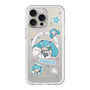 スリムプロテクションプレミアムケース with MagSafe［ しろたん×初音ミク - ステッカー ］