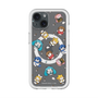 スリムプロテクションプレミアムケース with MagSafe［ しろたん×初音ミク - 総柄 - クリア ］