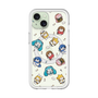スリムプロテクションプレミアムケース with MagSafe［ しろたん×初音ミク - 総柄 - クリア ］