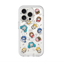 スリムプロテクションプレミアムケース with MagSafe［ しろたん×初音ミク - 総柄 - クリア ］