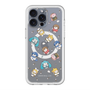 スリムプロテクションプレミアムケース with MagSafe［ しろたん×初音ミク - 総柄 - クリア ］