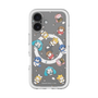 スリムプロテクションプレミアムケース with MagSafe［ しろたん×初音ミク - 総柄 - クリア ］