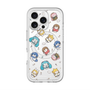 スリムプロテクションプレミアムケース with MagSafe［ しろたん×初音ミク - 総柄 - クリア ］