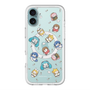 スリムプロテクションプレミアムケース with MagSafe［ しろたん×初音ミク - 総柄 - クリア ］