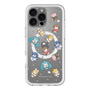 スリムプロテクションプレミアムケース with MagSafe［ しろたん×初音ミク - 総柄 - クリア ］