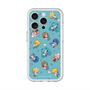 スリムプロテクションプレミアムケース with MagSafe［ しろたん×初音ミク - 総柄 - カラー ］