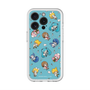スリムプロテクションプレミアムケース with MagSafe［ しろたん×初音ミク - 総柄 - カラー ］