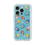 スリムプロテクションプレミアムケース with MagSafe［ しろたん×初音ミク - 総柄 - カラー ］