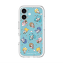 スリムプロテクションプレミアムケース with MagSafe［ しろたん×初音ミク - 総柄 - カラー ］