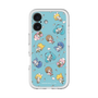 スリムプロテクションプレミアムケース with MagSafe［ しろたん×初音ミク - 総柄 - カラー ］