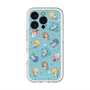 スリムプロテクションプレミアムケース with MagSafe［ しろたん×初音ミク - 総柄 - カラー ］