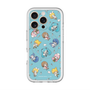 スリムプロテクションプレミアムケース with MagSafe［ しろたん×初音ミク - 総柄 - カラー ］
