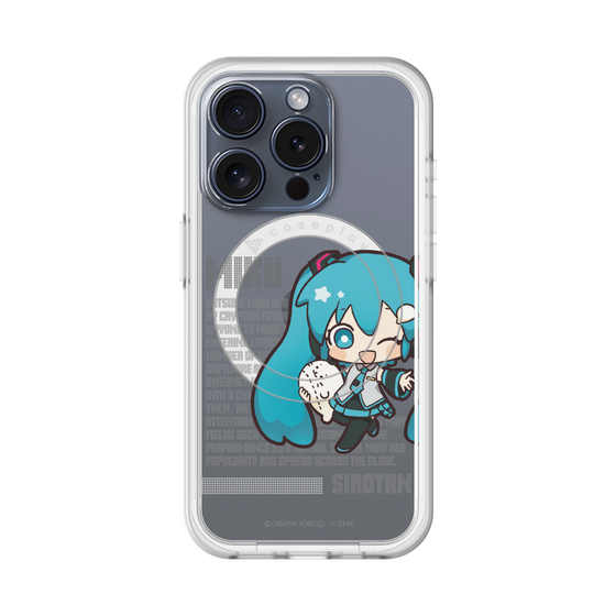 スリムプロテクションプレミアムケース with MagSafe［ しろたん×初音ミク - 初音ミク - デジタルコード ］