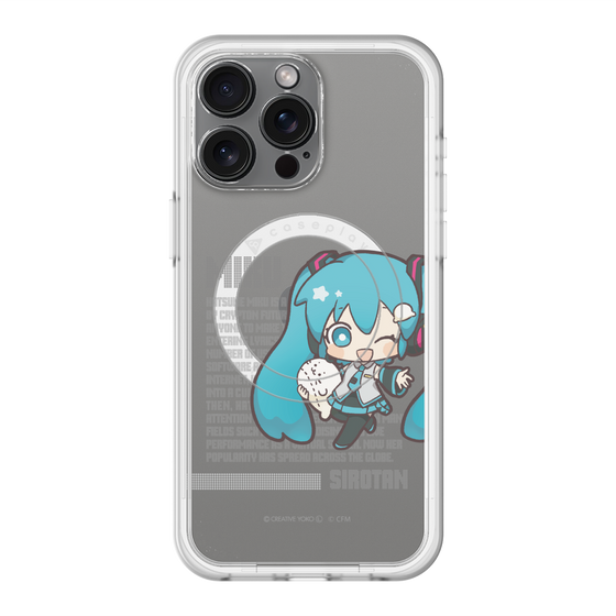 スリムプロテクションプレミアムケース with MagSafe［ しろたん×初音ミク - 初音ミク - デジタルコード ］