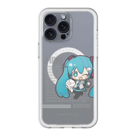 スリムプロテクションプレミアムケース with MagSafe［ しろたん×初音ミク - 初音ミク - デジタルコード ］