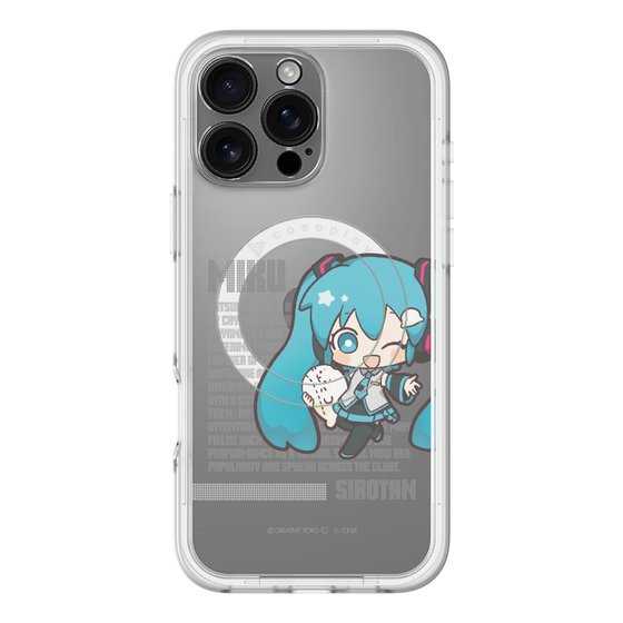 スリムプロテクションプレミアムケース with MagSafe［ しろたん×初音ミク - 初音ミク - デジタルコード ］