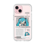 スリムプロテクションプレミアムケース with MagSafe［ しろたん×初音ミク - 初音ミク - インフォグラフィック ］