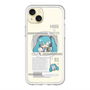スリムプロテクションプレミアムケース with MagSafe［ しろたん×初音ミク - 初音ミク - インフォグラフィック ］