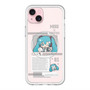 スリムプロテクションプレミアムケース with MagSafe［ しろたん×初音ミク - 初音ミク - インフォグラフィック ］