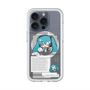 スリムプロテクションプレミアムケース with MagSafe［ しろたん×初音ミク - 初音ミク - インフォグラフィック ］