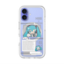 スリムプロテクションプレミアムケース with MagSafe［ しろたん×初音ミク - 初音ミク - インフォグラフィック ］