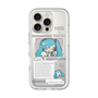 スリムプロテクションプレミアムケース with MagSafe［ しろたん×初音ミク - 初音ミク - インフォグラフィック ］