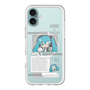 スリムプロテクションプレミアムケース with MagSafe［ しろたん×初音ミク - 初音ミク - インフォグラフィック ］