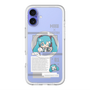スリムプロテクションプレミアムケース with MagSafe［ しろたん×初音ミク - 初音ミク - インフォグラフィック ］