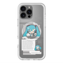 スリムプロテクションプレミアムケース with MagSafe［ しろたん×初音ミク - 初音ミク - インフォグラフィック ］