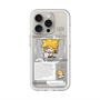 スリムプロテクションプレミアムケース with MagSafe［ しろたん×初音ミク - 鏡音レン - インフォグラフィック ］
