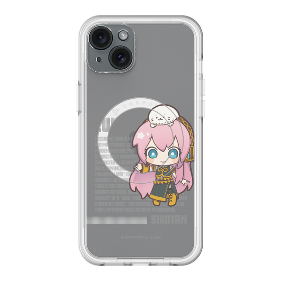 スリムプロテクションプレミアムケース with MagSafe［ しろたん×初音ミク - 巡音ルカ - デジタルコード ］
