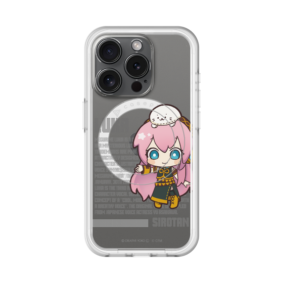 スリムプロテクションプレミアムケース with MagSafe［ しろたん×初音ミク - 巡音ルカ - デジタルコード ］