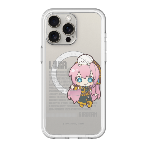 スリムプロテクションプレミアムケース with MagSafe［ しろたん×初音ミク - 巡音ルカ - デジタルコード ］