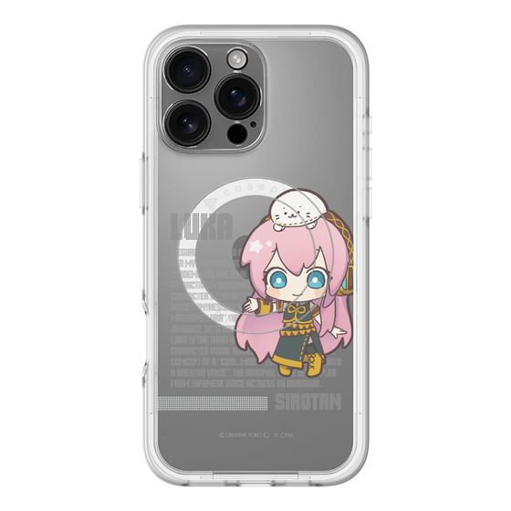 スリムプロテクションプレミアムケース with MagSafe［ しろたん×初音ミク - 巡音ルカ - デジタルコード ］