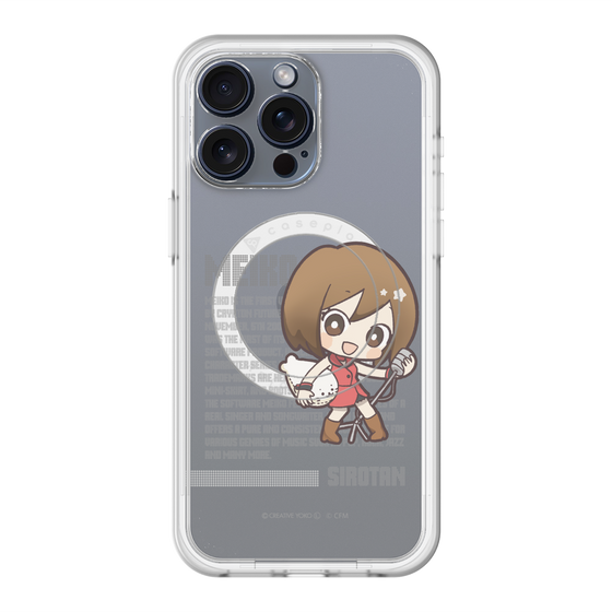 スリムプロテクションプレミアムケース with MagSafe［ しろたん×初音ミク - MEIKO - デジタルコード ］
