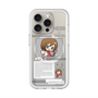 スリムプロテクションプレミアムケース with MagSafe［ しろたん×初音ミク - MEIKO - インフォグラフィック ］