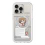 スリムプロテクションプレミアムケース with MagSafe［ しろたん×初音ミク - MEIKO - インフォグラフィック ］