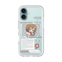 スリムプロテクションプレミアムケース with MagSafe［ しろたん×初音ミク - MEIKO - インフォグラフィック ］