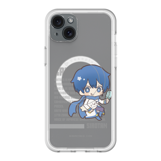 スリムプロテクションプレミアムケース with MagSafe［ しろたん×初音ミク - KAITO - デジタルコード ］