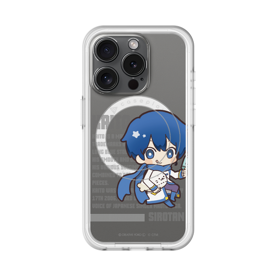 スリムプロテクションプレミアムケース with MagSafe［ しろたん×初音ミク - KAITO - デジタルコード ］