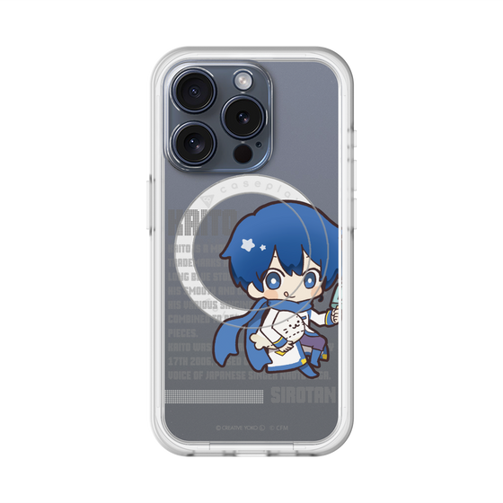 スリムプロテクションプレミアムケース with MagSafe［ しろたん×初音ミク - KAITO - デジタルコード ］