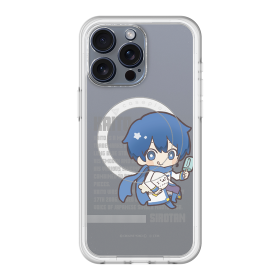 スリムプロテクションプレミアムケース with MagSafe［ しろたん×初音ミク - KAITO - デジタルコード ］