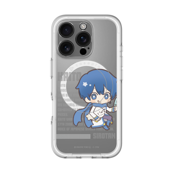 スリムプロテクションプレミアムケース with MagSafe［ しろたん×初音ミク - KAITO - デジタルコード ］