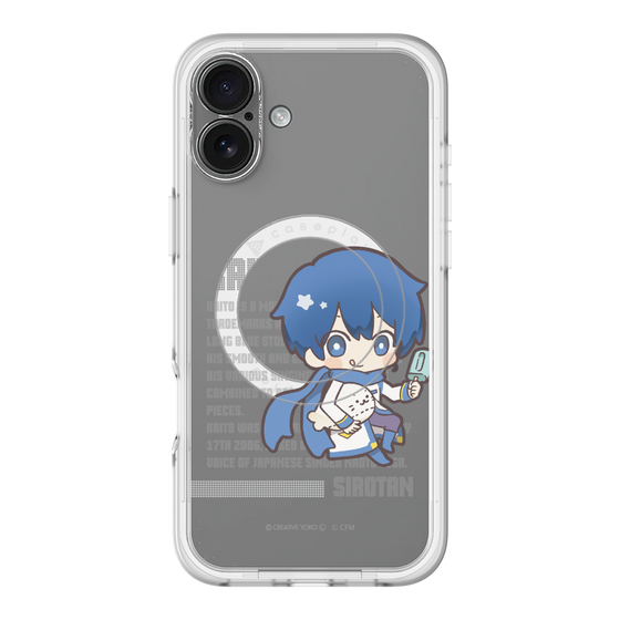 スリムプロテクションプレミアムケース with MagSafe［ しろたん×初音ミク - KAITO - デジタルコード ］