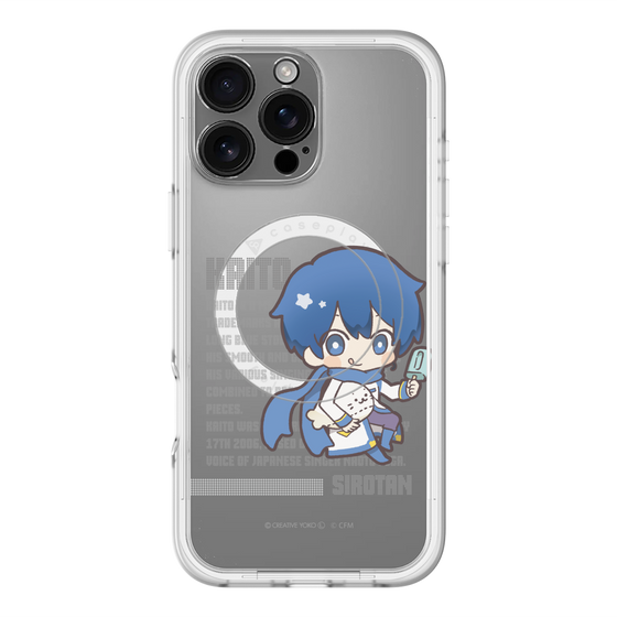 スリムプロテクションプレミアムケース with MagSafe［ しろたん×初音ミク - KAITO - デジタルコード ］